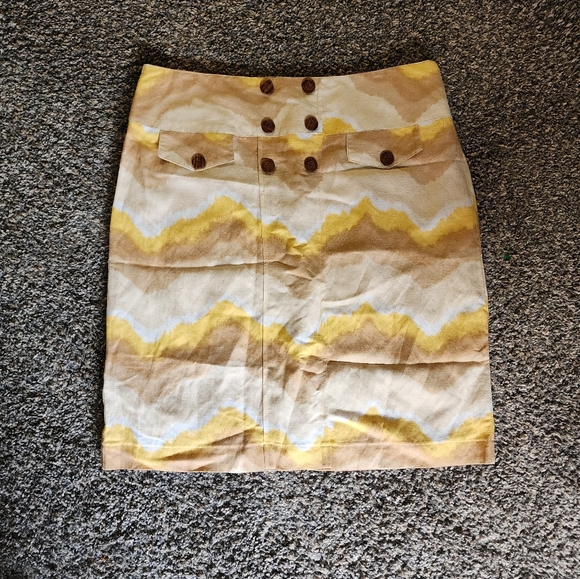 Sabrina Lauren New York Linen blend pencil skirt size 14 knee length - Picture 1 of 6